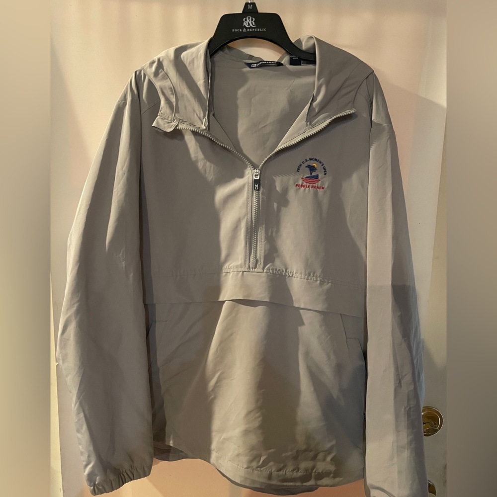 Cutter & Buck Windbreaker Jacket sz L New